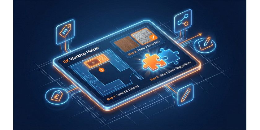 Planning Your Dream Kitchen Surface Just Got Easier: Introducing the UK Worktop Helper