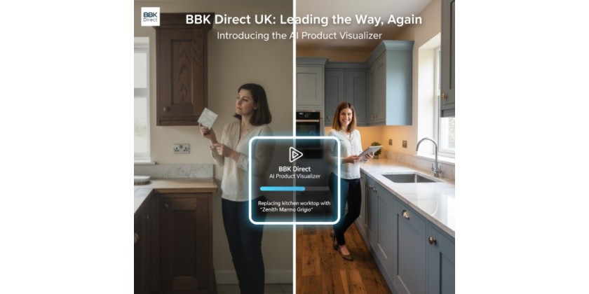 BBK Direct Launches AI Visualizer to Transform Kitchen & Bathroom Design