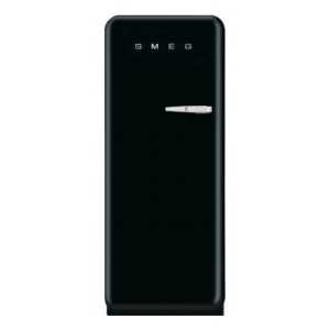 Smeg FAB28 Refrigerator with Ice Compartment - Black Left Hinged