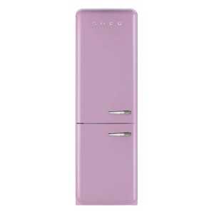 Smeg 60/40 FAB32 Refrigerator / Freezer - Pink Left Hinged