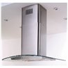 Belling Designer Curved Glass Island Hood 90CM