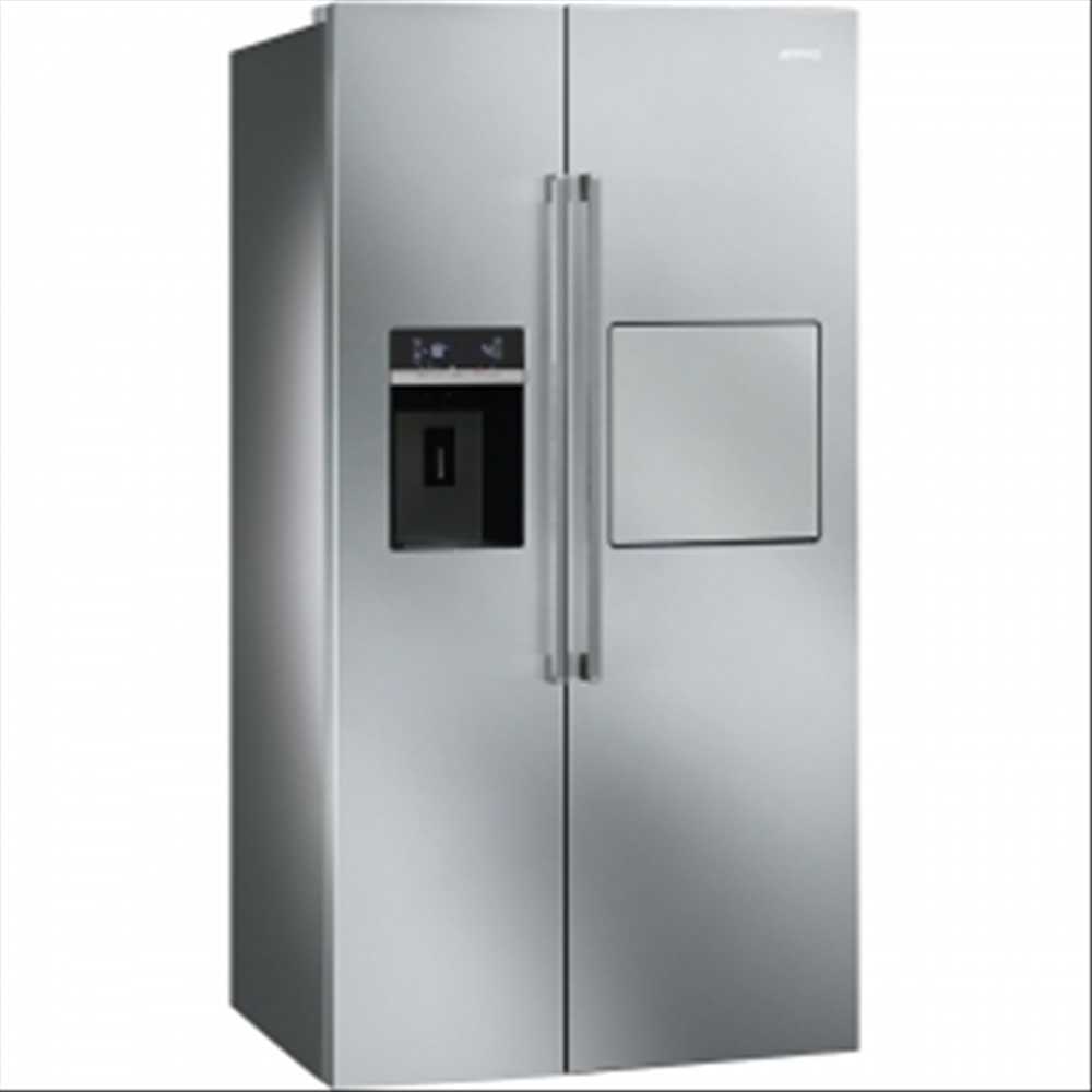 Smeg American SidebySide Fridge Freezer Stainless Steel Door