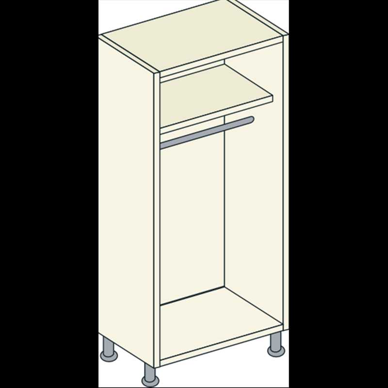 Bretton Park Mirrored Full Hanging Unit - 1 Shelf Bretton Park Mirrored Full Hanging Unit - 1 Shelf