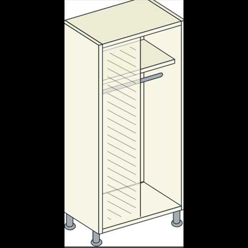 Corner Full Hanging Unit 1 Shelf - Bretton Park 