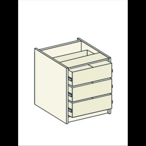 Dresser Unit 3 Drawers - Bretton Park