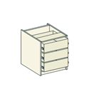 Bretton Park Dresser Unit - 3 Drawers