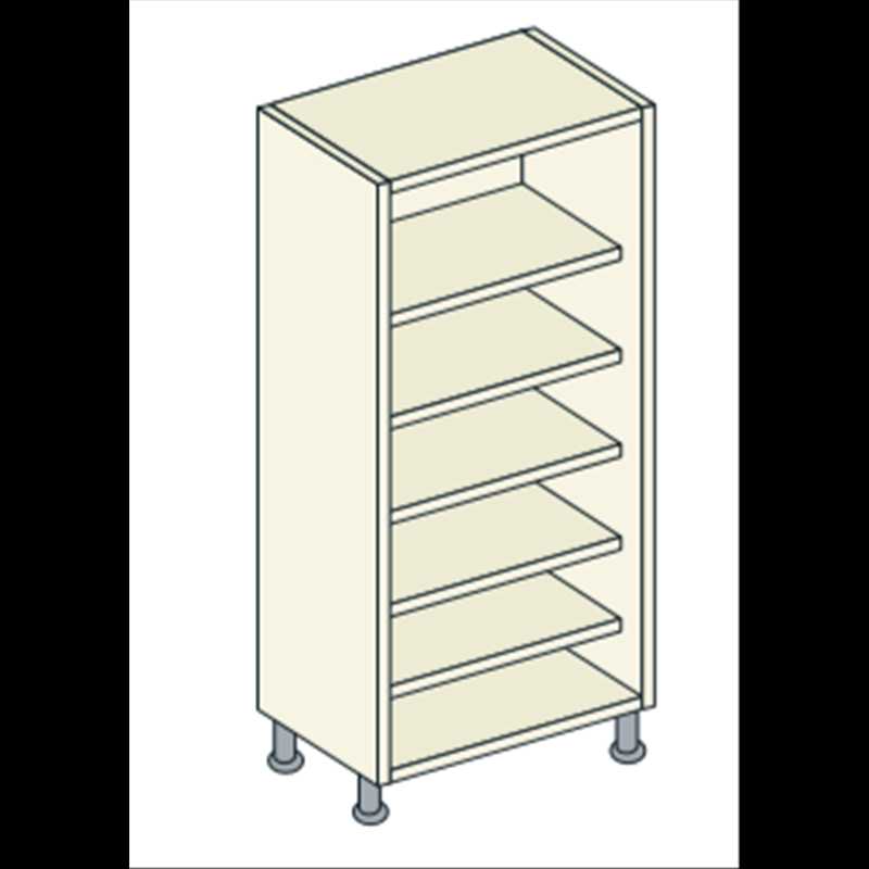 Double Door Fully Shelved Unit - Bretton Park Double Door Fully Shelved Unit - Bretton Park