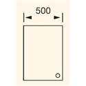 Alento Gloss Ivory - Wall Unit 500