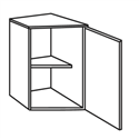 Sienna Gloss Cream - Angled Corner Unit