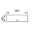 Alento Gloss Ivory - Bridging Unit 900