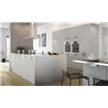 Fiora Gloss Light Grey - Midi Appliance Housing