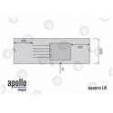 Apollo Magna Auxerre 1.5 Bowl Stainless Steel Sink Module LH