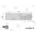 Apollo Slabtech Satin Grey 20mm Avignon LH