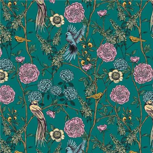 Showerwall Vintage Birds - Acrylic