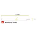 Nuance Single Postformed Panel