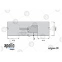 Apollo Magna Avignon 1.5 Bowl Stainless Steel Sink Module LH