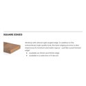 Duropal Artisan Oak 40mm Square Edge