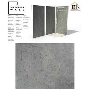 Showerwall Pack - Cracked Grey