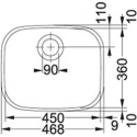 Franke UK Undermount Main Bowl