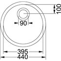 Franke Rotundo Round Bowl Undermount Sink