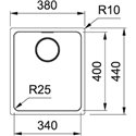 Franke Mythos Main Bowl Undermount Sink