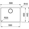 Franke Mythos Large Main Bowl Undermount Sink