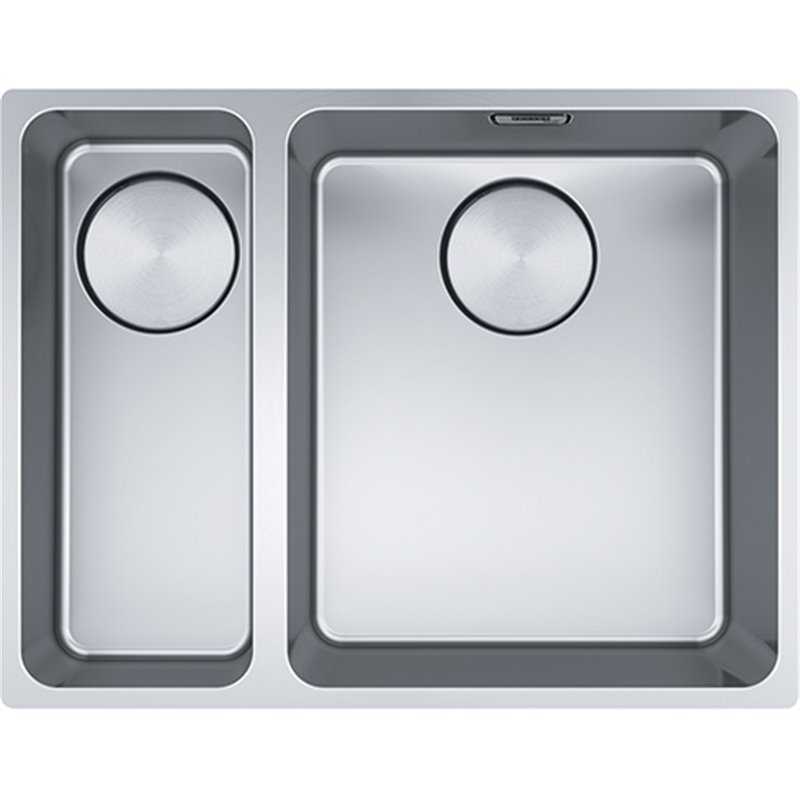 Franke Mythos 1.5 Bowl Undermount Sink - Small bowl left hand side Franke Mythos 1.5 Bowl Undermount Sink - Small bowl left hand side