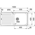 Franke Antea Single Bowl Sink