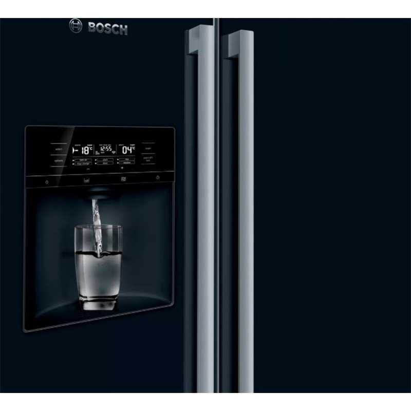 Bosch Side by Side Fridge Freezer Black KAD92HBFP