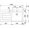 Franke Epos Single Bowl Sink