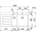 Franke Epos 1.5 Bowl Sink