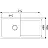 Franke Orion Techtonite Small Bowl Undermount Sink Franke Orion Techtonite Small Bowl Undermount Sink