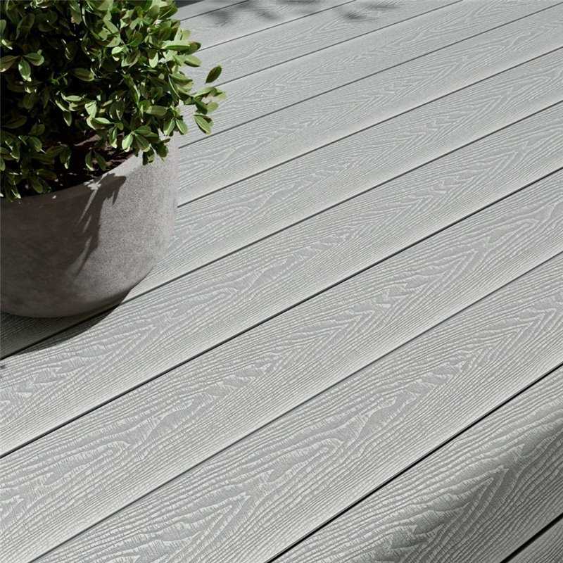 Allur SILVER GREY Composite Decking 3600x148x25mm