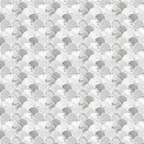 Showerwall Scallop Marble - Acrylic