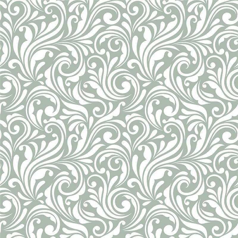 Showerwall Victorian Floral Sage - Acrylic Showerwall Victorian Floral Sage - Acrylic