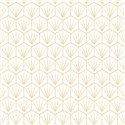 Showerwall Deco Tile White-Mustard - Acrylic