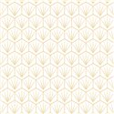 Showerwall Deco Tile White-Mustard - Acrylic