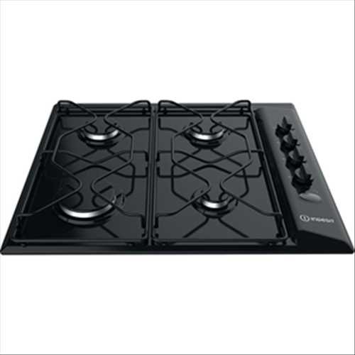 Indesit  PAA642 Gas Hob in Black 60cm