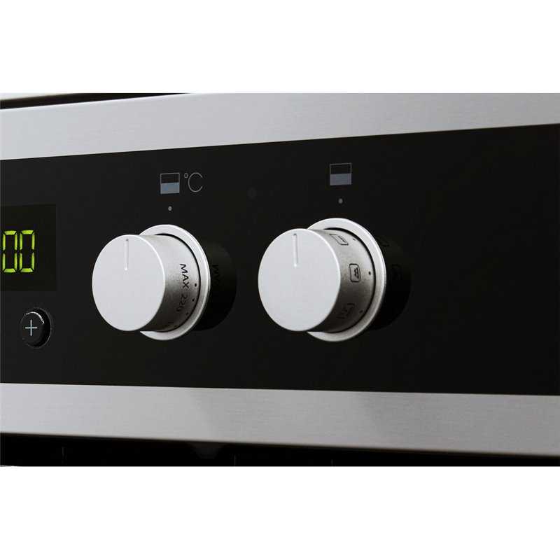 Whirlpool BI Builtin Double Oven in Inox and Black AKL309IX