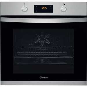 Indesit Aria KFW 3841 JH IX UK Electric Single Built-in Oven in Stainless Steel
