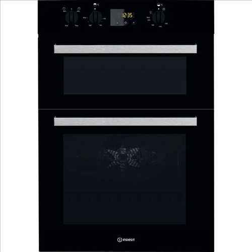 Indesit Aria IDD 6340 BL Electric Double Built-in Oven