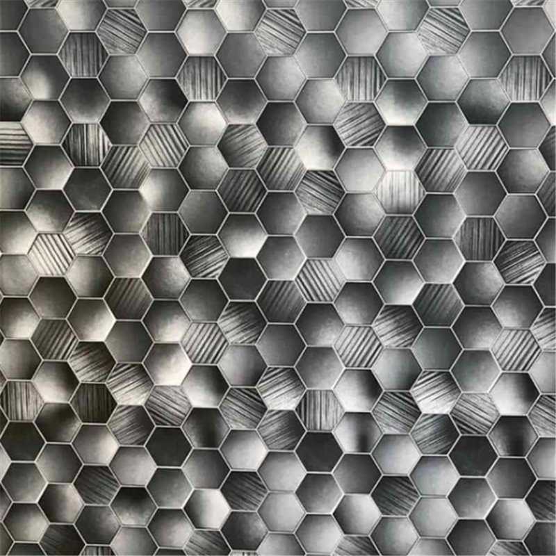 Storm Aqua Panel Grey Honeycomb (Smooth Flat Finish)