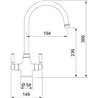 Franke Gloriana Mono Hole Mixer Tap