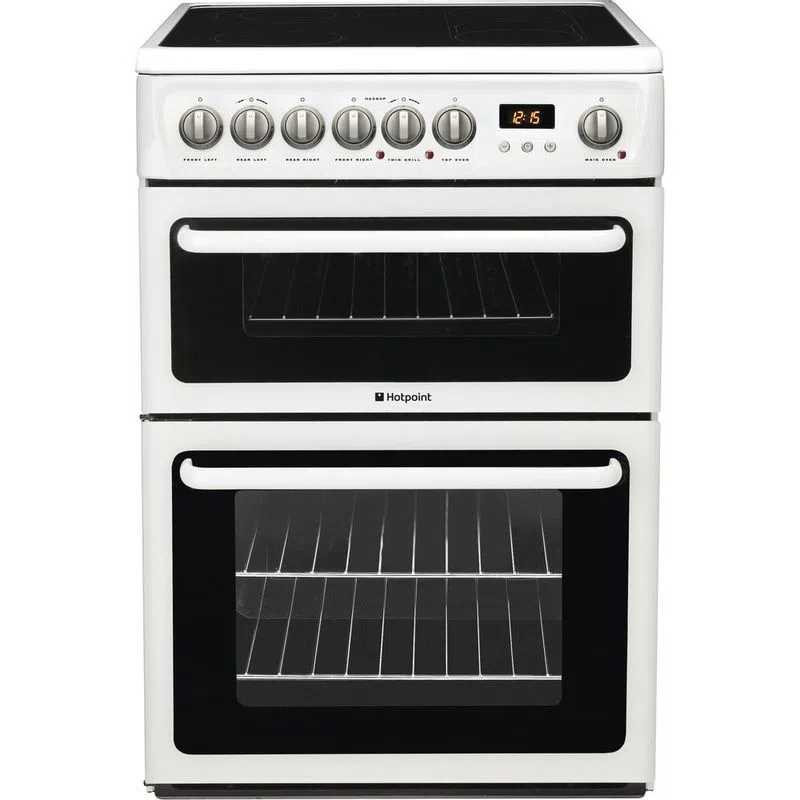 Hotpoint Collection Double Oven Electric Cooker HAE60P 