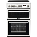 Hotpoint Collection Double Oven Electric Cooker HAE60P 