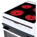 Amica Ceramic Double Oven Electric Cooker AFC5550WH