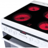 Amica Ceramic Double Oven Electric Cooker AFC6550WH
