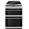 Amica Ceramic Double Oven Electric Cooker AFC6550SS