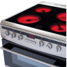 Amica Ceramic Double Oven Electric Cooker AFC6550SS