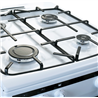 Amica Twin Cavity Gas Cooker AFG5100WH 